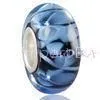 Great Polishing and Delicate Sterling Silver Cored Murano Glass Charm Beads thumbnail-1