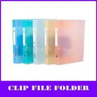 Color a4 pp Clip File Folder With Replaceable Tagboard thumbnail-1