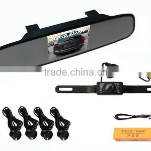 Wireless Car Rearview Camera Video Parking Sensor With Built-in 3.5inch TFT Moniter thumbnail-2