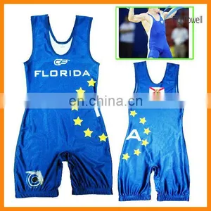Plain Wrestling Singlet/ Men Wrestling Singlet/ Wrestling Costume thumbnail-1