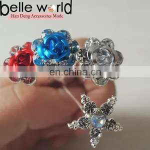 Crystal Women Bun Wedding Decorative Hairpin Hair Pin Sticks thumbnail-4