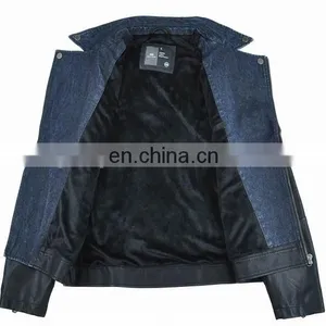 Good Quality Mens Custom Design Yamaha Leather Jacket thumbnail-2
