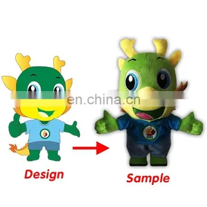 Colorful Long Plush Material Soft Stuffed Plush Animals Toys thumbnail-6