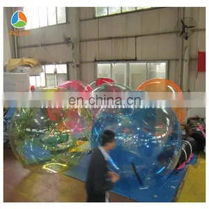 Inflatable Floating Walking Ball, Transparent n Color Floating Water Ball, Rainbow Floating Water Ball thumbnail-6