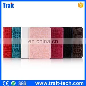 Crocodile Pattern Wallet Style Side Flip PC+ PU Leather Case for IPad Mini 4 thumbnail-5