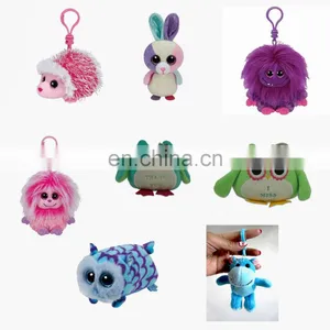 Big Eyes Cute Tiny Stuffed Animal Soft Plush Keychain ce Toy thumbnail-3