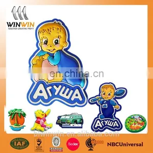 Promotional Fashion Cute 3D Soft PVC Souvenir Fridge Magnet thumbnail-2