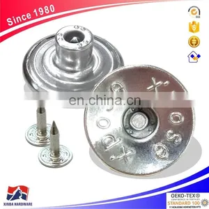 20mm Metal Buttons, With Custom Design, Rhinestone Buttons thumbnail-1