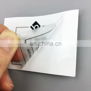Custom Logo Waterproof Label Printing Clear/transparent Sticker thumbnail-6