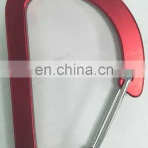 Hot Selling Matt Black Aluminum Carabiner, 80*50*4MM Keychain,snap Hook thumbnail-5