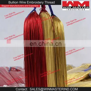 Multi Color French Bullion Metal Thread thumbnail-1