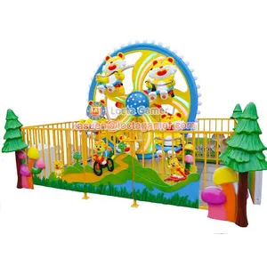Zhongshan Amusement Equipment Park Rides for Kids Mini Rides Ferry Wheel 5 Seat Litte Tiger for Sale thumbnail-2