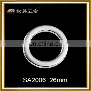 25mm High Quality Zinc Alloy Gold/nickle Free O Ring Buckle thumbnail-3