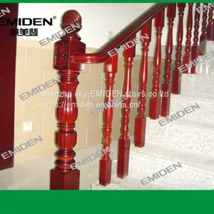 Shenzhen Yimeiden Supplies Household Mahogany / Beech / Solid Wood Stair Armrest thumbnail-1