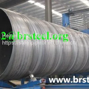 API 5L GR B Light-oiled Carbon Steel SSAW Pipes thumbnail-1