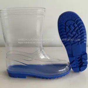 Hi-Q Kid Transparent Boots, Children Transparent Rain Boot, Kid 100%Transparent Boots,Cheap Child Rain Boots thumbnail-3