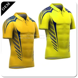 Polyester Sporting Cricket Jerseys Sublimated thumbnail-5