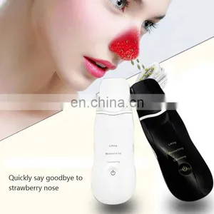 Ultrasonic Ion Skin Scrubber Facial Care Ultrasonic Scrubber Cleaner Blackhead Removal Face Peeling Extractor Skin Beauty Device thumbnail-3