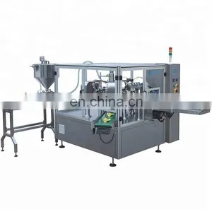 Food Filling and Sealing Packaging Machinery for Stand-up Bag With Flat Bottom thumbnail-2