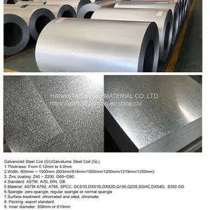 SGCC Hot Dipped Galvanized Steel Coils, High Quality Gi/GL Coil Sheet thumbnail-1