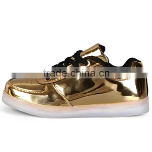 LED Shoes USB Charging Light Up Sneakers Shoes 2016 Simulation Led Light Up Kids Shoes thumbnail-2