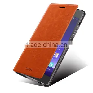 MOFi Hot Sale Customed PU Leather Flip Cell Phone Cover Case for Gionee S7, GN9006, Gionee Elife S7 thumbnail-3