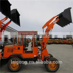 1000kg Mini Loader Hot Chinese Wheel Loader for Sale thumbnail-1