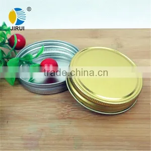 70mm Golden Screw Cap With Horizontal Hole for Piggy Bank thumbnail-1