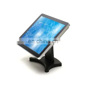 POS Terminal/System 15inch Flat Touch Screen (capacitive / Resistive) Dual Display thumbnail-1