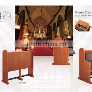 Retractable Church Chair Prayer Chair Bible Chair Synagogue Chair JT002-F-V for Sale thumbnail-4