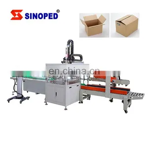 25pcs Per Carton Plastic Bottle Robot Pick Up Packer Manipulator Place Case Packing Machine thumbnail-3