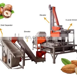 Factory Pumpkin Seeds Pistachio Peeling Cracker Sheller Machine Husking Machine Ordinary Product Australia Customrized 1000kg/h thumbnail-1