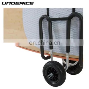 UICE Single SUP Trolley Portable Aluminum Kayak Canoe Cart Fishing Kayak Transport Trolley Surfboard Cart thumbnail-2