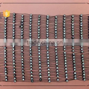 Shining Rhinestone Plastic Mesh for Decorations thumbnail-3