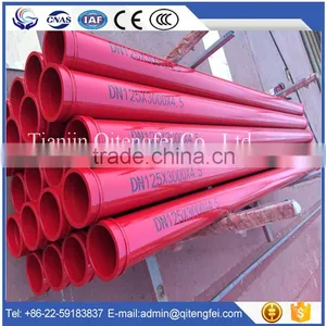 DN125 Wear Resistant St52 Material Concrete Pipe Fitting thumbnail-6
