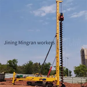 Crawler Walking Long Screw Pile Driver, Foundation Reinforcement Grouting Drill, Cfg Long Screw Hole Leading Machine thumbnail-2