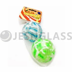 Hot Sale High Bouncy Ball Children's Toy Rubber Balls Net Bag Package thumbnail-3