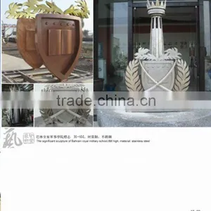 Metal Hotel Decoration Craft/garden Sculpture/outdoor Statue thumbnail-1