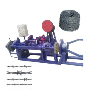 CS-B Type Single-strand Barbed Wire Machine, Suitable for Wire Mesh Production, PLC Control Core Component, Stainless Steel Material thumbnail-2