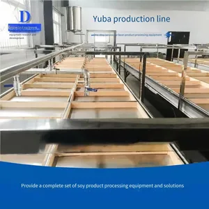 Dou Jiangjun Handmade Dried Tofu Skin Production Line, Large-scale Dried Tofu Skin Machine, Producing 200 Jin of Dried Tofu Skin and Tofu Sheets per Day, Bean Product Equipment thumbnail-2
