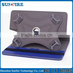 Factory Wholesale Universal 360 Degree Rotating 7" 8" 9" 10" Leather Case For Tablet 7 Inch thumbnail-3