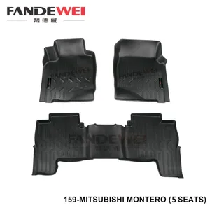 Use for MITSUBISHI Pajero MONTERO 3D Car Floor Mat Luxury Carpet Easy to Clean Anti-slip Makers Custom All Weather Zero Formaldehyde Waterproof thumbnail-2