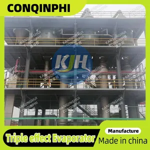220V 50Hz High-Salt Wastewater Evaporator for Industrial Brine Reduction 500L/h thumbnail-2