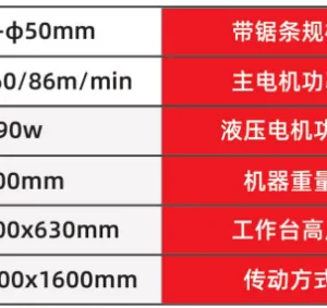 The Hongshengjie H-22N CNC Band Saw Machine is Dedicated to Batch Sawing of Bar Materials With Diameters Ranging From 12 to 50 Mm. thumbnail-5