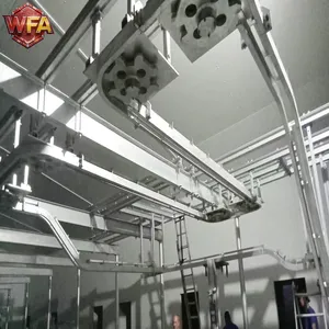Large Output Cattle Slaughterhouse Line Durable Meat Hook Rail Cattle Slaughter Equipment 17Yrs Experience Custom Design thumbnail-2