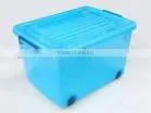 Plastic Storage Container With Handle and Wheel thumbnail-1