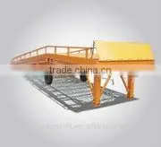 12 Ton Mobile Loading Car Hydraulic Motorcycle Dock Ramp on Sale DCQY-12 Adjustable Loading Dock Ramp for Sale Mobile Yard Ramp thumbnail-3
