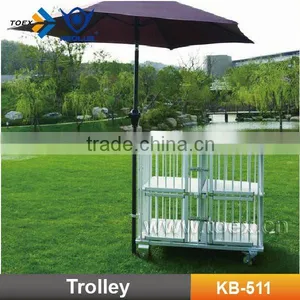 Pet Cart (Aluminum Dog Trolley) thumbnail-1