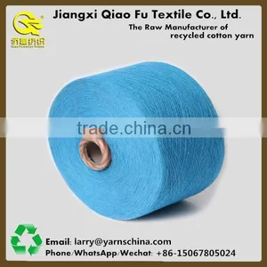 Open End Blended Yarn Recycled Cotton Polyester Dyed Yarn Ne10s/1 With Free Samples Quality Choice thumbnail-5