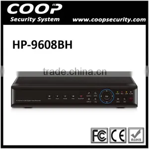 Cheap DVR 16CH Full Real Time 1080P CIF Full D1 CMS H.264 8CH Network DVR thumbnail-1